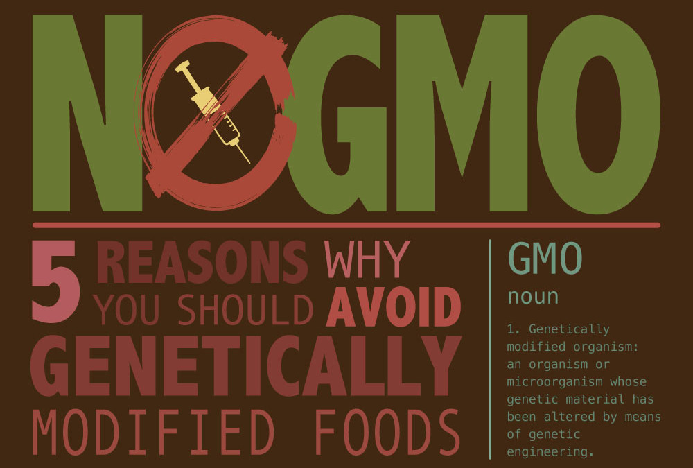 No GMO: 5 Reasons To Avoid Genetically Modified Organisms